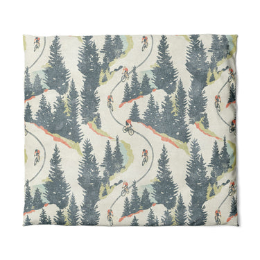 Downhill Descent in King (104" x 88") Size