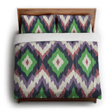 Dyani Eggplant & Matcha in King (104" x 88") Size