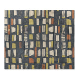 Milo Navy, Lime, & Terracotta in King (104" x 88") Size
