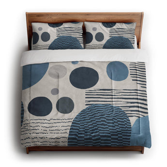 Charl Blue in King (104" x 88") Size