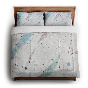 Stephanie Cool Splatter in King (104" x 88") Size