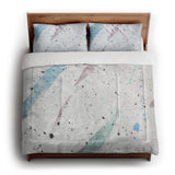 Stephanie Cool Splatter in King (104" x 88") Size
