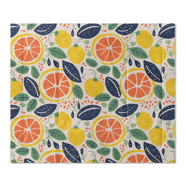 Pamplemousse and Bay Leaf in King (104" x 88") Size