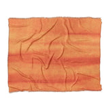 Ophelia Watercolor Fire Orange Balayage in King (104" x 88") Size