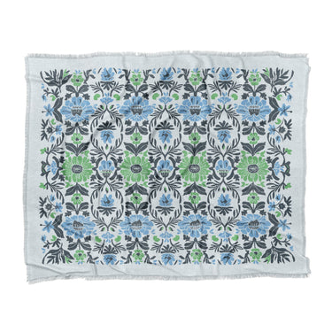 Corriana Blue & Green in King (104" x 88") Size