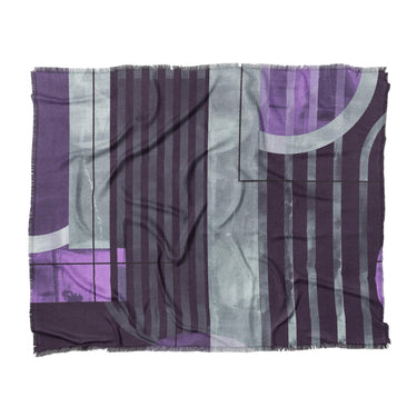 Gordian Dark Purple in King (104" x 88") Size