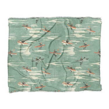 Open Water Kayakers in King (104" x 88") Size