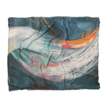 Triton Navy Polychrome in King (104" x 88") Size