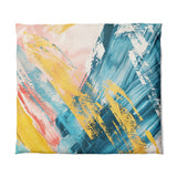 Egon Blue & Yellow in King (104" x 88") Size