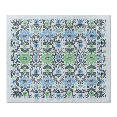 Corriana Blue & Green in King (104" x 88") Size