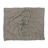 Solar System Taupe & Forest in King (104" x 88") Size
