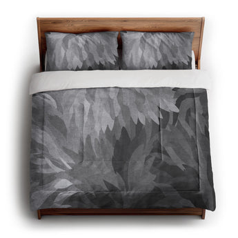 Dianthus Greyscale in King (104" x 88") Size