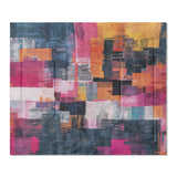 Heidi Blue & Purple in King (104" x 88") Size