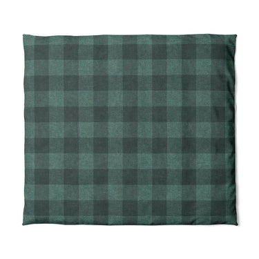 Buffalo Plaid Deep Teal in King (104" x 88") Size