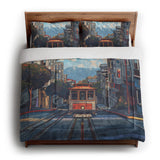 San Francisco Trolley in King (104" x 88") Size
