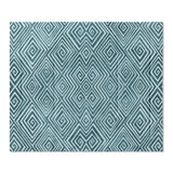 Hoffman Teal in King (104" x 88") Size