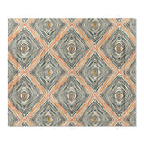 Boden Orange & Blue in King (104" x 88") Size