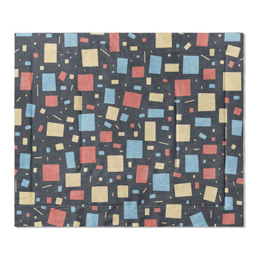 Geometric Confetti Twilight in King (104" x 88") Size