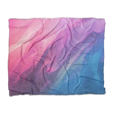 Cirrus Blue & Magenta in King (104" x 88") Size