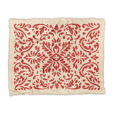 Floranna Ivory & Red in King (104" x 88") Size