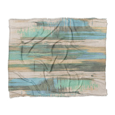 Jörgan Teal & Taupe in King (104" x 88") Size