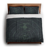 Solar System Navy & Mint in King (104" x 88") Size