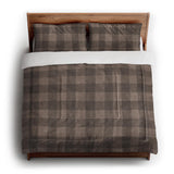 Buffalo Plaid Dark Cedar Brown in King (104" x 88") Size