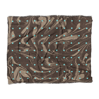 Acid Burn Brown & Carolina Blue in King (104" x 88") Size