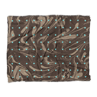 Acid Burn Brown & Carolina Blue in King (104" x 88") Size