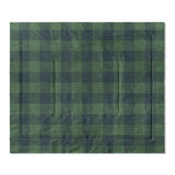 Buffalo Plaid Green Navy in King (104" x 88") Size