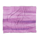 Ophelia Watercolor Violet Balayage in King (104" x 88") Size