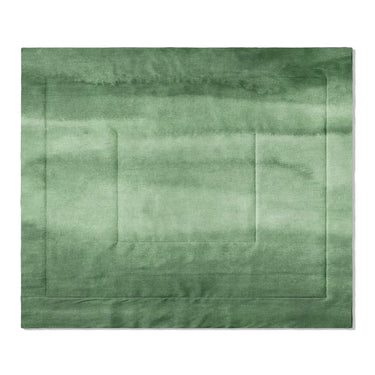 Jacinda Watercolor Green Ombre in King (104" x 88") Size