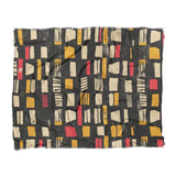Milo Black Red & Yellow in King (104" x 88") Size