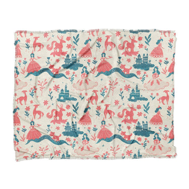 Pink Princess Fairytale in King (104" x 88") Size