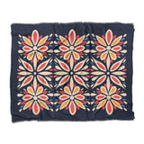 Jasmina Navy Multicolor in King (104" x 88") Size