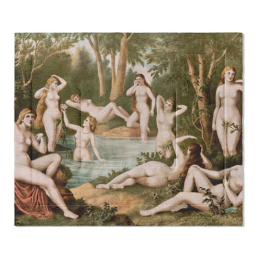 Female Bathers in King (104" x 88") Size