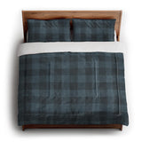 Buffalo Plaid Dark Navy in King (104" x 88") Size