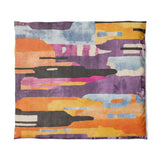 Raheem Orange & Purple in King (104" x 88") Size