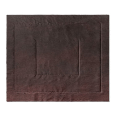 Keanu Watercolor Deep Red Ombre in King (104" x 88") Size