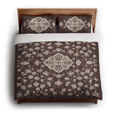 Fenwick Maroon & Gold in King (104" x 88") Size