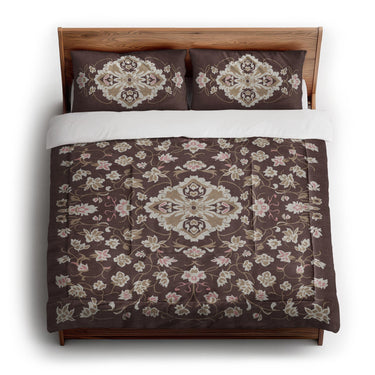 Fenwick Maroon & Gold in King (104" x 88") Size