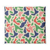 Cosimo Blue Green Red in King (104" x 88") Size