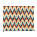 Firekaat Blue & Orange in King (104" x 88") Size