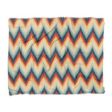 Firekaat Blue & Orange in King (104" x 88") Size