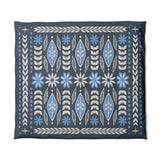 Topanga Navy & Columbia in King (104" x 88") Size