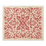 Floranna Ivory & Red in King (104" x 88") Size