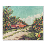 Orange Grove in King (104" x 88") Size