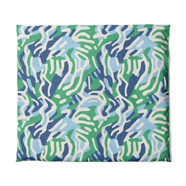 Leonardo Blue Green in King (104" x 88") Size