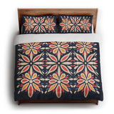 Jasmina Navy Multicolor in King (104" x 88") Size