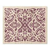 Floranna Ivory & Wine in King (104" x 88") Size